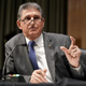West Virginia Sen. Joe Manchin showing how many times he plans to vote with Democrats.
